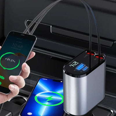 Retractable Car Fast Charger