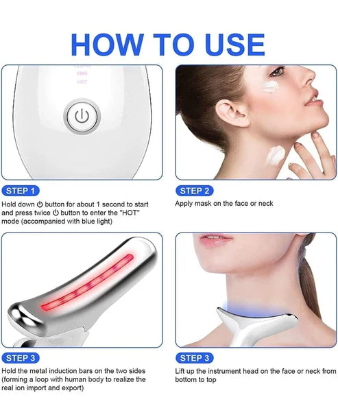 ELECTRIC MICRO CURRENT WRINKLE REMOVER & MASSAGER